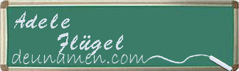 Adele Flügel Visitenkarte
